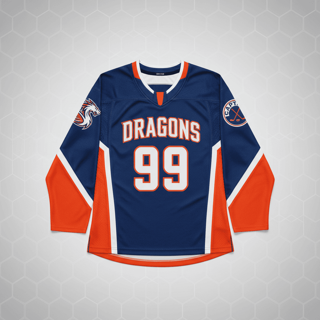 Team jersey and sportswear sample