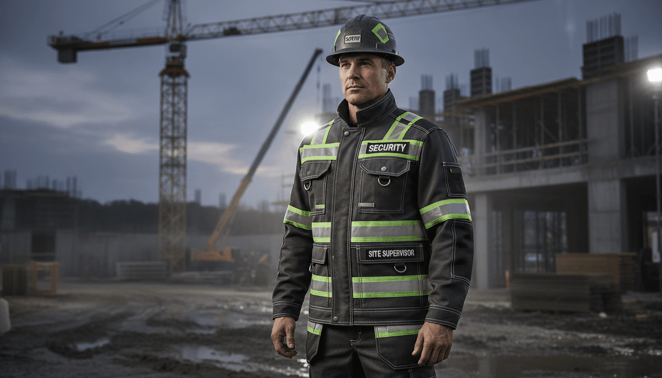 Durable custom industrial workwear and safety jackets