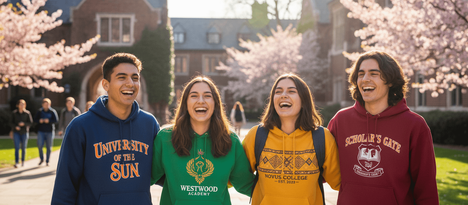 College fest merchandise and campus wear