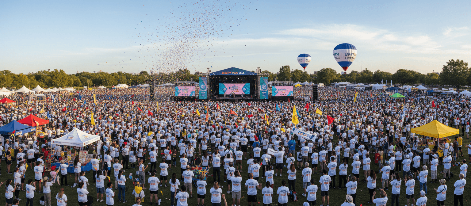Event t-shirts and campaign merchandise