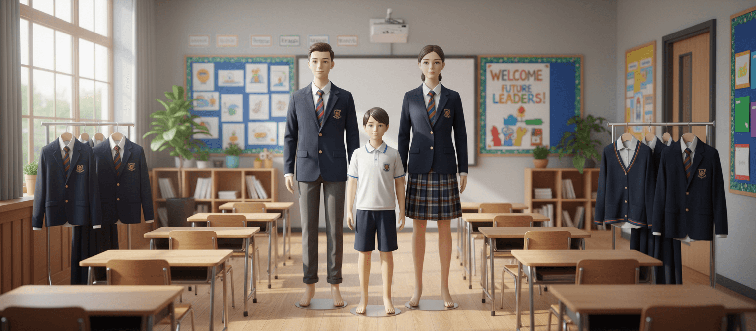 Custom school uniforms and event t-shirts